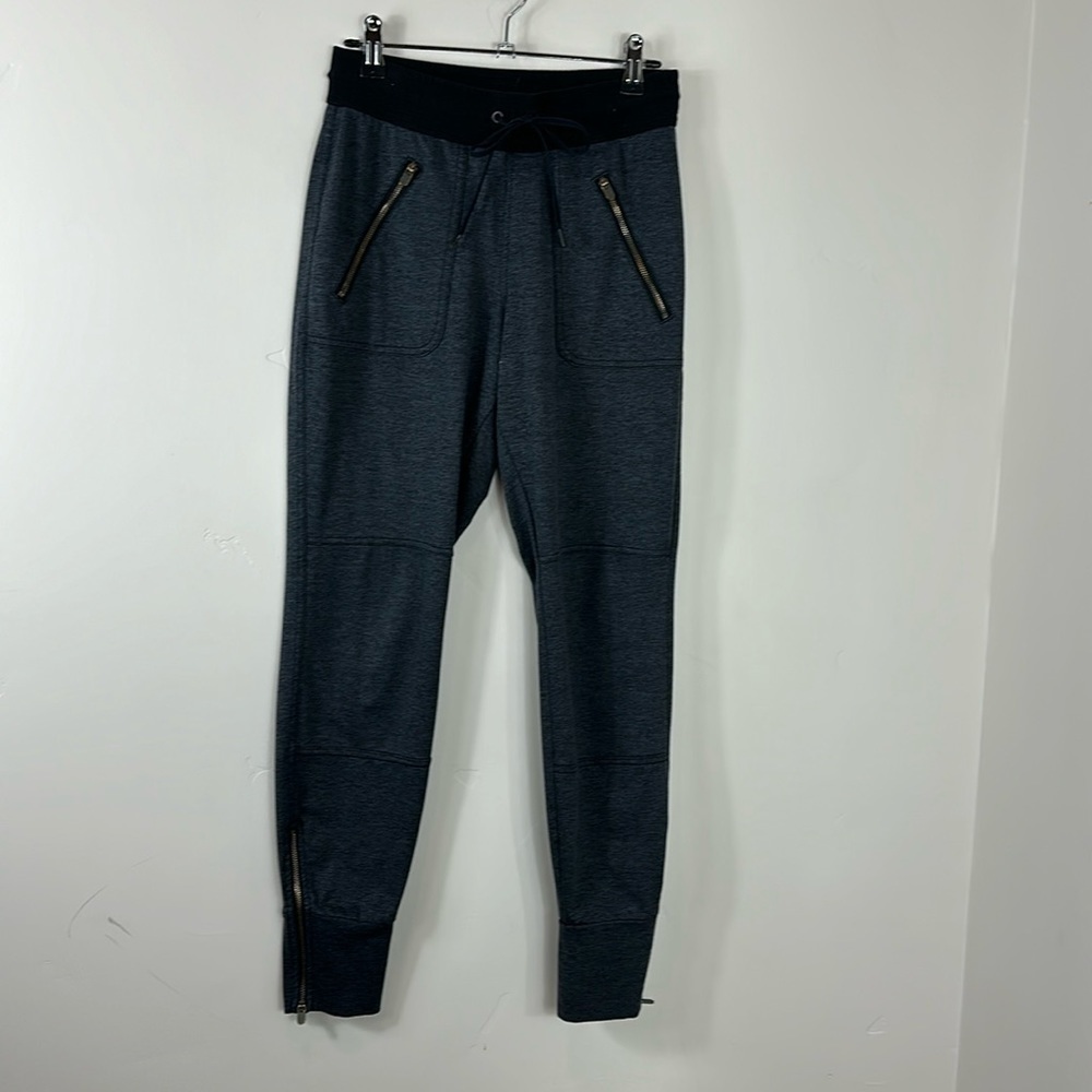 Athleta Blue Farallon Jogger Zipper Pants XXS - Picture 2 of 8
